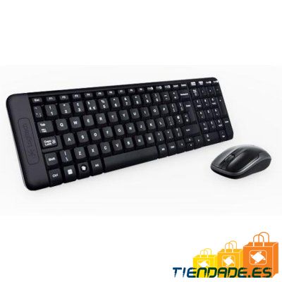 Logitech MK220 Teclado +Ratn Inalambrico 2.4GHz