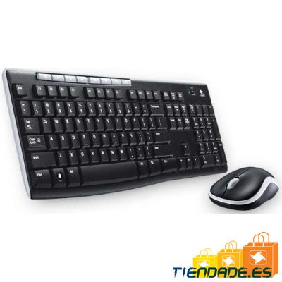 Logitech MK270 Teclado + Ratn Inalambrico