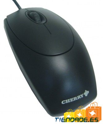 Cherry Ratn ptico Negro PS/2-USB