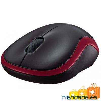 Logitech Ratn Inalmbrico M185 Rojo