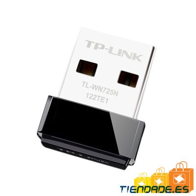 TP-LINK TL-WN725N Tarjeta Red WiFi N150 Nano USB