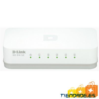 D-Link GO-SW-5E Switch 5x10/100Mbps Mini