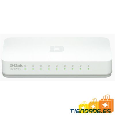 D-Link GO-SW-8E Switch 8x10/100Mbps Mini