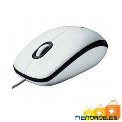 Logitech B100 Ratn Blanco OEM