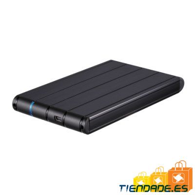 TooQ TQE-2530B caja HDD 2.5" SATA3 USB 3.0 Negra