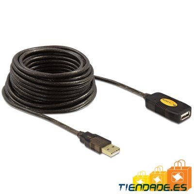 Delock Cable prolongador USB 2.0 5 metros