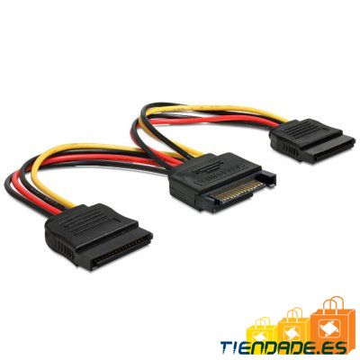 Delock Cable Alimentacion 1 SATA A 2 SATA