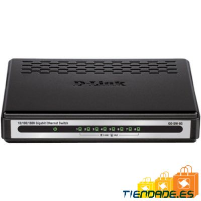 D-Link GO-SW-8G Switch 8xGB Mini