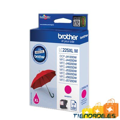 Brother Cartucho LC225XLMB Magenta