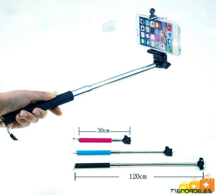 Palo extensible 120 cmts para Selfies