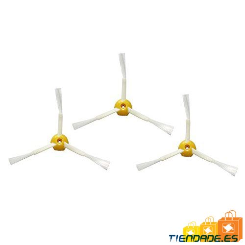 Pack 3 Cepillos laterales de 3 aspas para Roomba serie 800 y 900