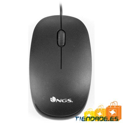 NGS Raton ptico Flame 1000 Dpi Negro