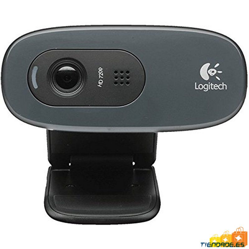 Logitech C270 WebCam HD 720p 3Mpx USB Negra