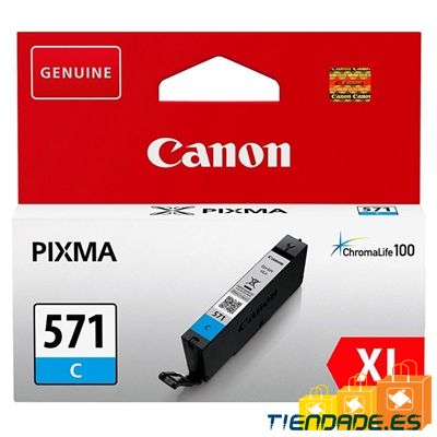 Canon Cartucho CLI-571CY XL Cian