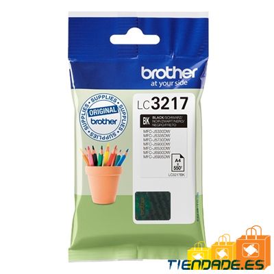 Brother Cartucho LC3217BK Negro