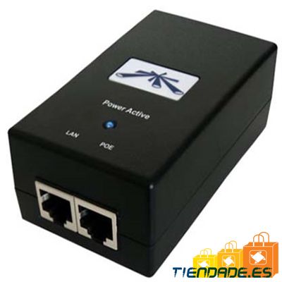 Ubiquiti Inyector PoE POE-48-24W-G 48VDC 0.5A