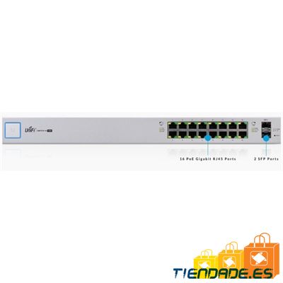 Ubiquiti UniFi Switch US-16-150W 16xGB 2xSFP