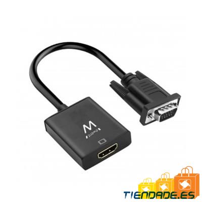 EWENT EW9866 Adaptador Vga/Hdmi con Audio