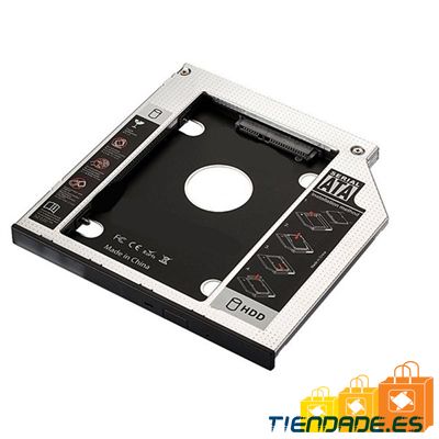 EWENT ADAP.HDD/SSD SATA PARA UNIDAD PTICA 9.5mm