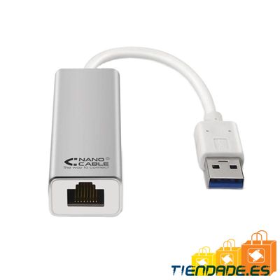 Nanocable Conversor USB 3.0 A Ethernet Gigabit