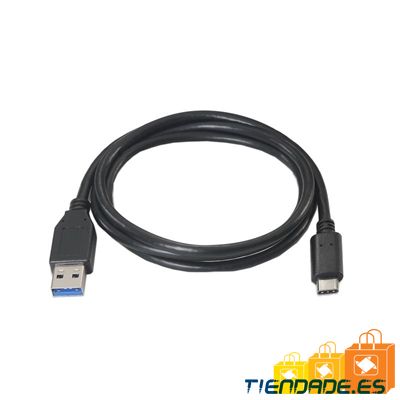 Nanocable Cable USB 3.1 Gen2 10Gbps3A USB-C/M-A/M